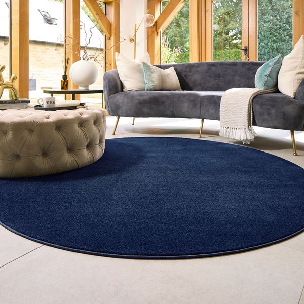 Hug Rug Sense Circle - French Navy